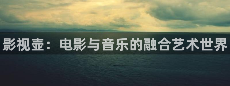 欧美午夜伦理影院：影视壶：电影与音乐的融合艺术世界